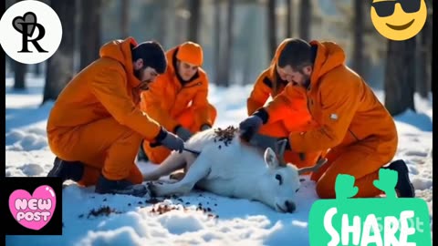 A reindeer was injured by barnacles