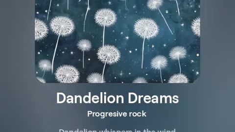 DANDELION DREAMS 2