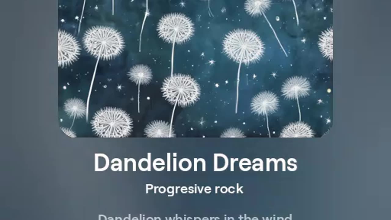 DANDELION DREAMS 2