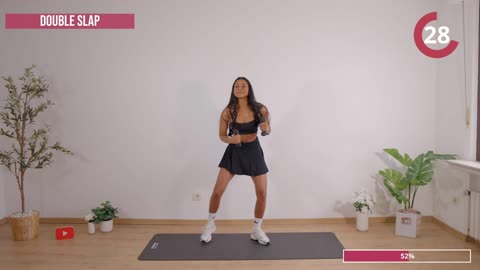 20 MIN STANDING DANCE CARDIO WORKOUT - Full Body Weighted Sculpt & No Jumping (Light Dumbbells)