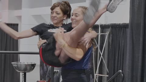 Celebrity arm, wrestling challenge, highlight reel III