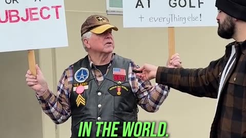 Veteran is against Trump for making government small by firing unessary employees