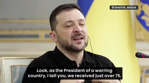 Zelensky claims Ukraine only received around $75 billion of the $177 billion in