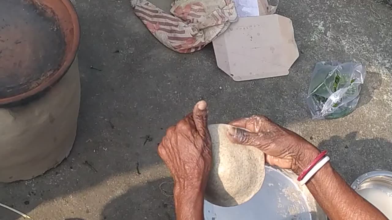 Ruti making and very testy