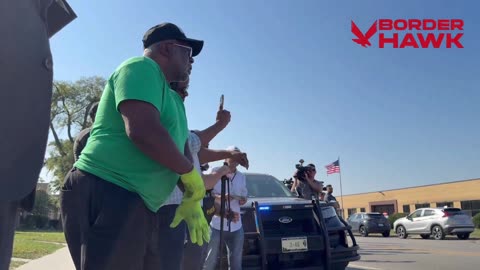 Black Illinois residents to anti-ICE protestors: TRUMP SAID GO HOME!