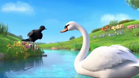 Black Crow Wants to be a White Swan! 🐦✨