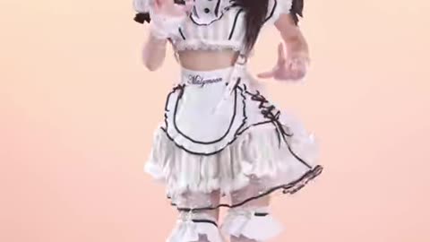 Chic Off-white Skater Skirt Vivacious Gentle Dance | Daily Beauty EP 771