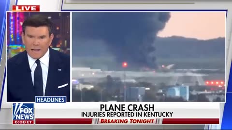 BREAKING_ Plane loaded with fuel and 3 crew members onboard crashes in fiery tragedy