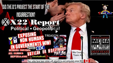 Ep 3749b - Did The D’s Project The Start Of The Insurrection? Trump Trapped The D’s With Peace