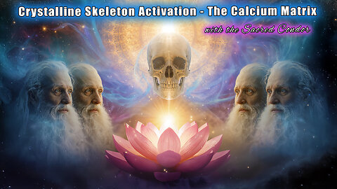 Crystalline Skeleton Activation 🕉 The Calcium Matrix with Sacred Condor 🕉 Your Bones Are Listening!