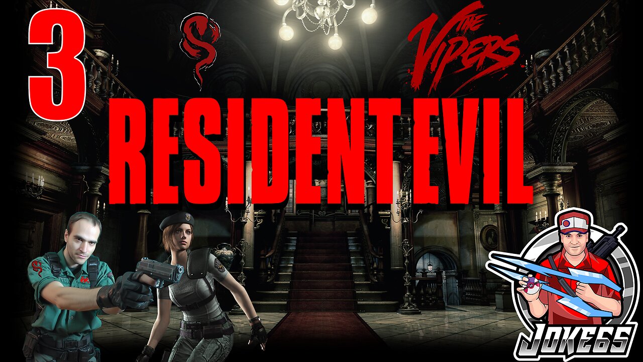 [LIVE] Resident Evil (1996) | Blind Playthrough | 3 | Return of The Rando Rivals!