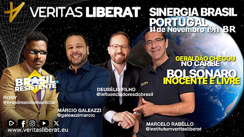 Sinergia Brasil Portugal- 14/11/2025 - Bolsonaro Livre - Geraldão no Caribe