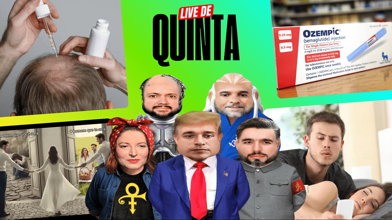 🔴 Soro anti-calvície + Efeito Ozempic + Casei com quem me Ama! + Acessar o celular do Parceiro?