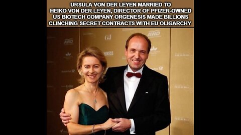 EXCLUSIVE! EU PRESIDENT CALLS FOR DEMOCRACY SHIELD AS HER FAMILIES BLOOD MONEY TIES EXPOSED!