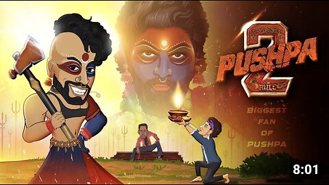 Pushpa 2: The Rule || Biggest Fan of Pushpa Spoof || Cartoon Smash