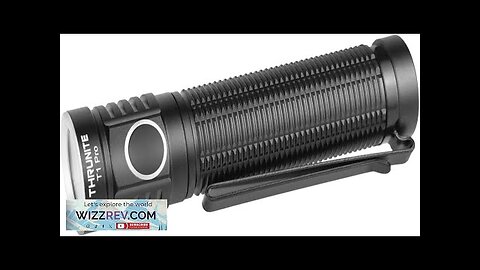 ThruNite T1 Pro High 1920 Lumens Rechargeable Flashlight with USB C Cable Review