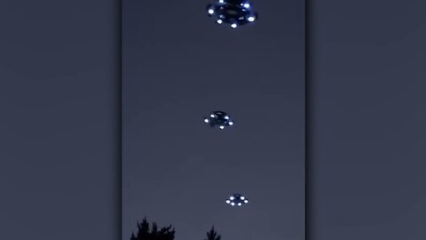 Blue UFOs over Maryland