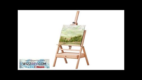 VEVOR Studio H-Frame Easel Holds Canvas Art up to 36" Beechwood Artists Review