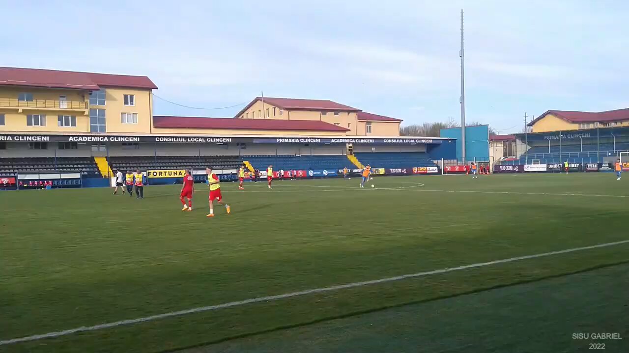 Academica Clinceni vs Chindia Targoviste (Liga 1 Romania)