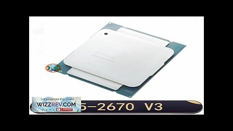 Xeon CPU official version E5-2670V3 SR1XS X99 2.30GHZ 30M 12-CORES E5 2670 Review