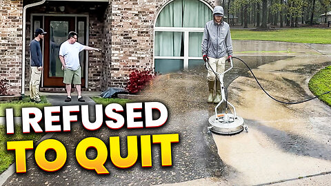 Caught in a STORM, the job got WAY HARDER than I expected