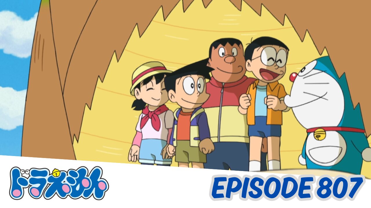 Doraemon Tập 807 - Làng lều hình củ măng & Đèn thần không có thần đèn