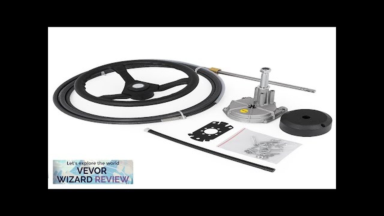 VEVOR Outboard Steering System 10' Boat Steering Cable 10 Feet Marine Steering Review