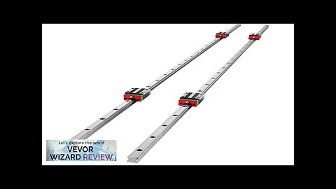 VEVOR Linear Rail HSR15-1500mm 2pcs Linear Guideway Rail 4X Square Type Carriage Review