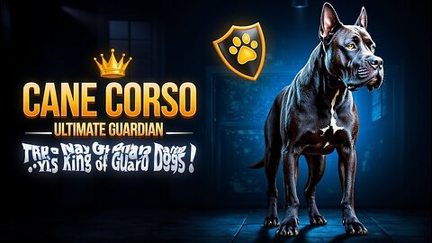 Cane Corso: Power, Protection and Loyalty in Dog Form