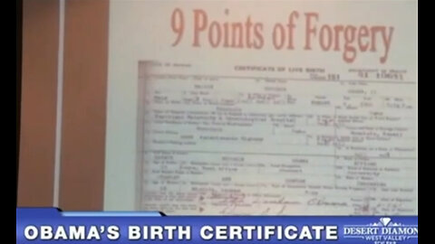 Obama Birth Certificate: 9 Points of Forgery