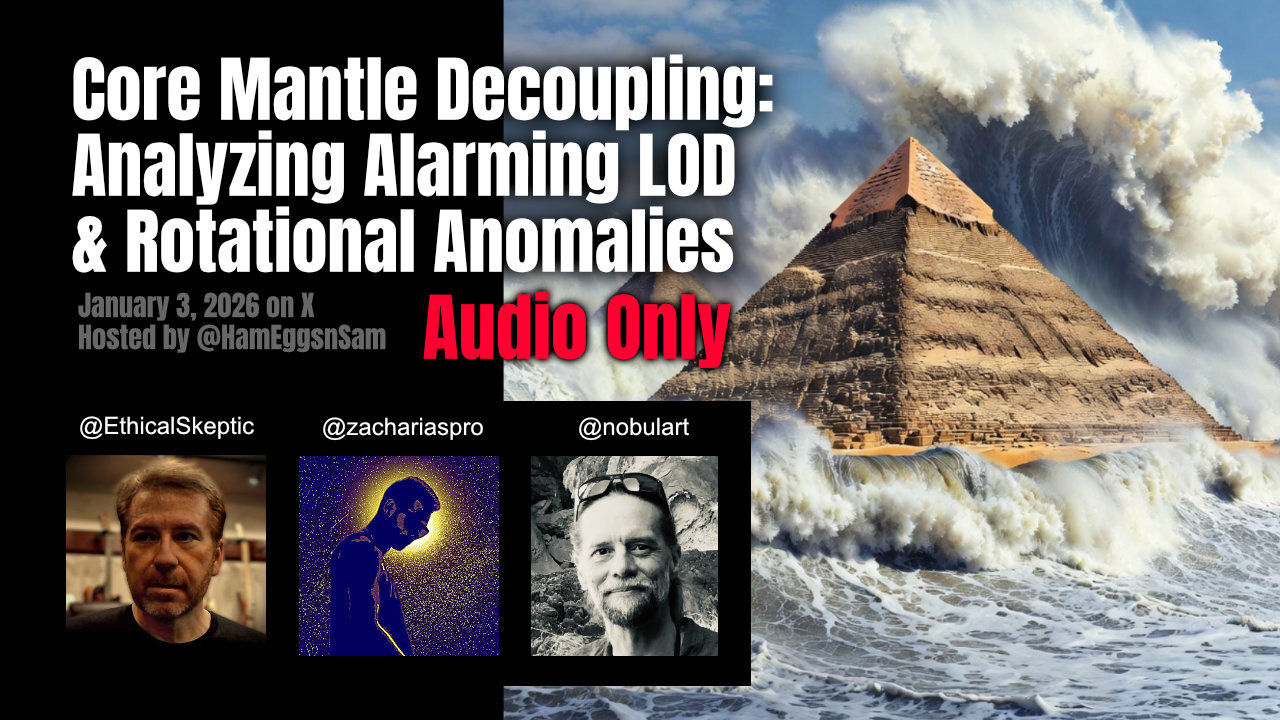 Core Mantle Decoupling: Analyzing Alarming LOD & Rotational Anomalies (Audio Only)