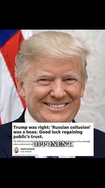 EXPOSING WITCH HUNT HOAX🗂️🎙️📸FAKE RUSSIA ALLEGATION🧰🏛️💫