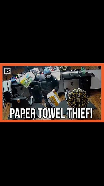 A Quicker Picker Upper? Burglar Trespasses Into DC Salon and Steals... Paper Towels?!