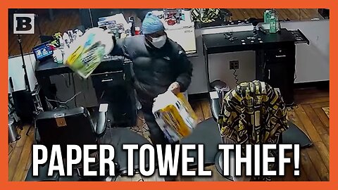 A Quicker Picker Upper? Burglar Trespasses Into DC Salon and Steals... Paper Towels?!