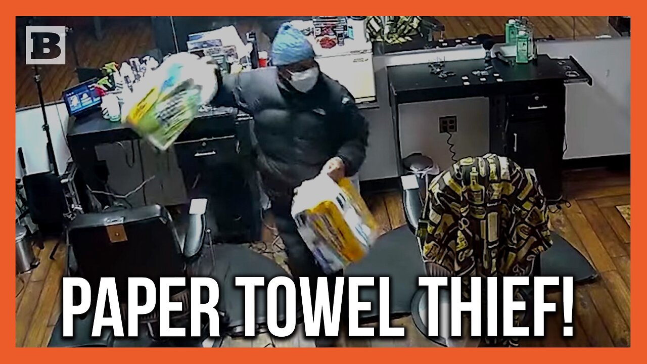 A Quicker Picker Upper? Burglar Trespasses Into DC Salon and Steals... Paper Towels?!