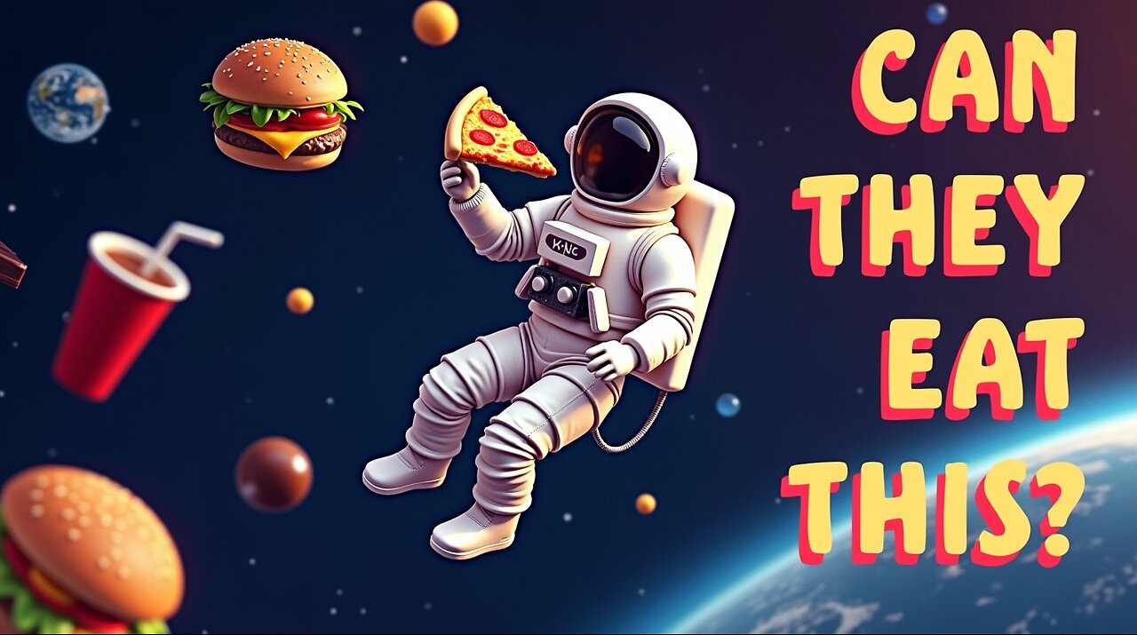 Can Astronauts REALLY Eat This in Space? 😳🚀