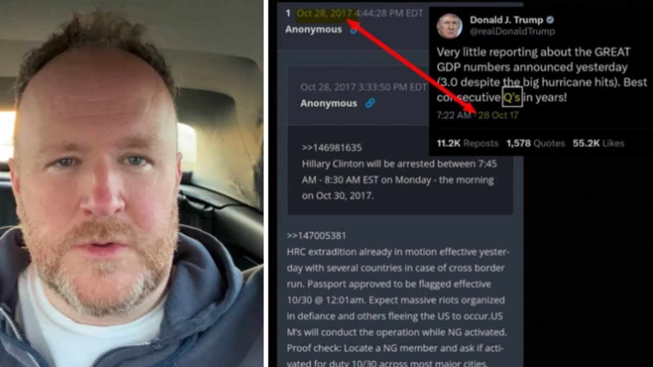 Are the Q POST’s about to start happening CONSECUTIVELY in SEQUENCE from TODAY ONWARDS❓& 281 days 🎺