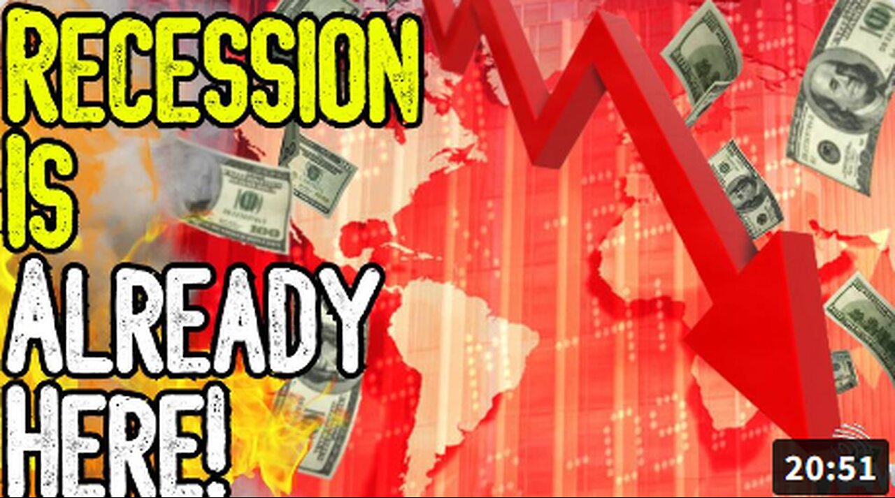 RECESSION IS ALREADY HERE! - 23 States In The Red As Inflation Devastates! - Moody's Warns Of Crisis