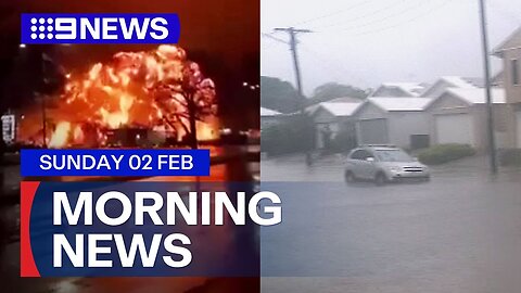 Philadelphia plane crash death toll rises; Queensland flood emergency | 9 News