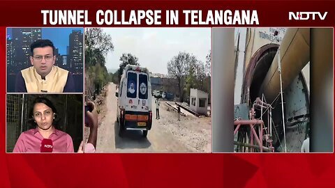 Telangana Tunnel Collapse _ PM Modi Dials Telangana CM, Assures All Help In Rescue Efforts