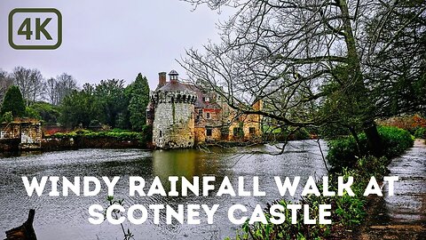 Windy Rainfall Walk at Scotney Castle – No Talking