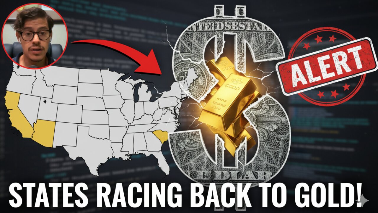 States Are Stacking GOLD | The War on the Dollar Just Escalated w/ Jp Cortez