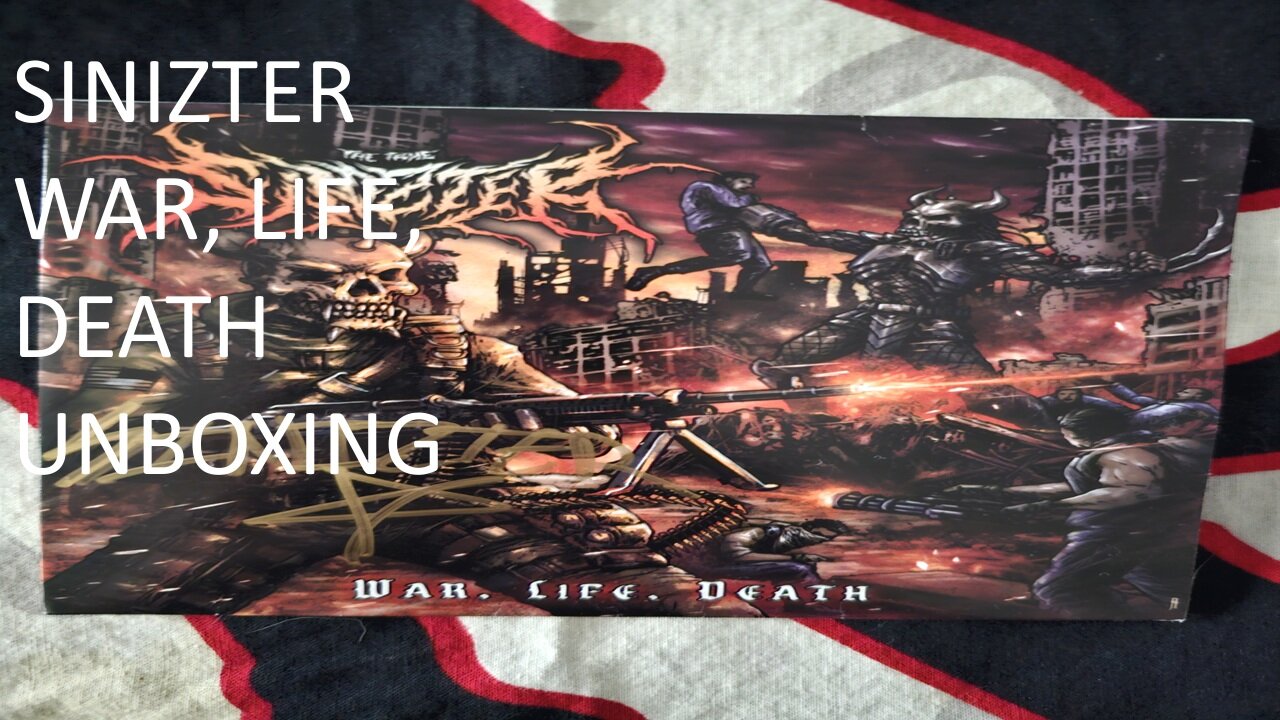 Sinizter War, Life, Death Unboxing