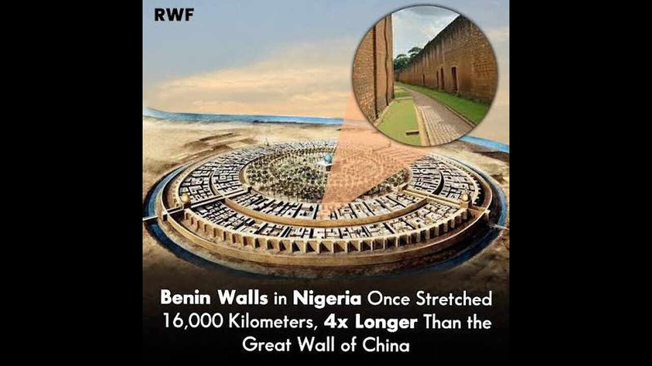 The GREAT WALLS Of BENIN: FOUR Times LONGER than THE GREAT WALK Of China. The Igbo, Ashanti & Benin tribe, ISRAELITES SCATTERED to the Four Winds.🕎 Ezekiel 39,23-29 “THE HOUSE OF ISRAEL”