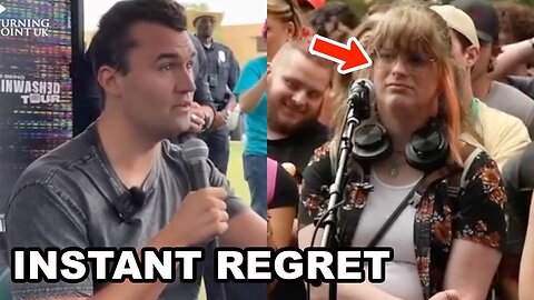 Charlie Kirk SCHOOLS College Student On Transgenderism and Leaves Room SPEECHLESS | Q&A