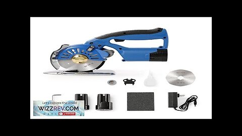 VEVOR Fabric Cutter 5-Speed Cordless Electric Rotary Fabric Cutting Machine 1.1" Cutting Review