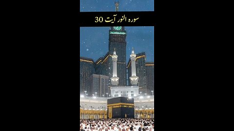 Surah Noor Ayat 30