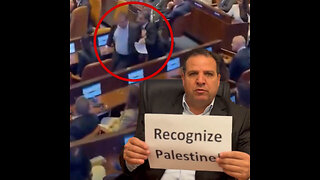 Diputado israelí explica su expulsión de la Knéset durante el discurso de Trump