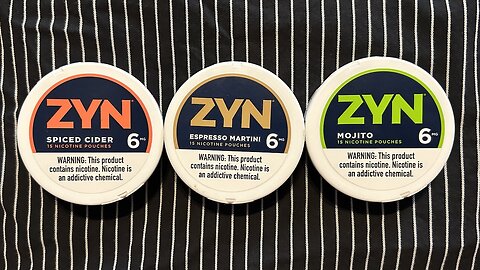Zyn After Dark (Nicotine Pouches) Review