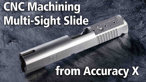 The making of a Multi-Sight™ Custom 1911 Slide